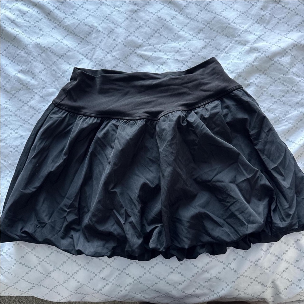 Black Aerie Bubble Skirt